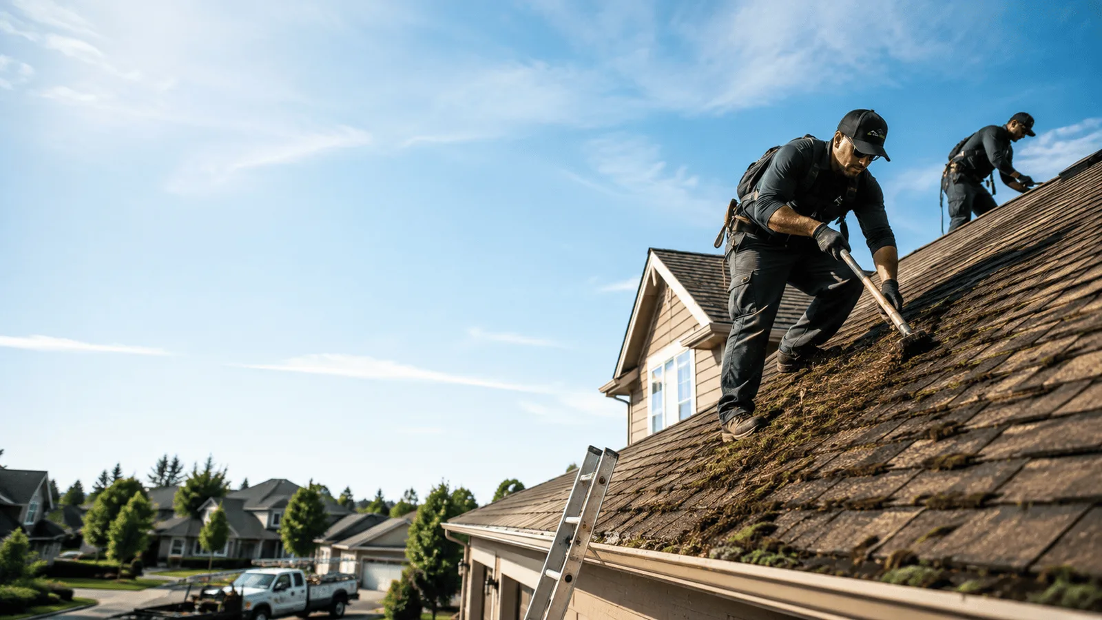 Roof Moss Removal in Rainier, WA near me